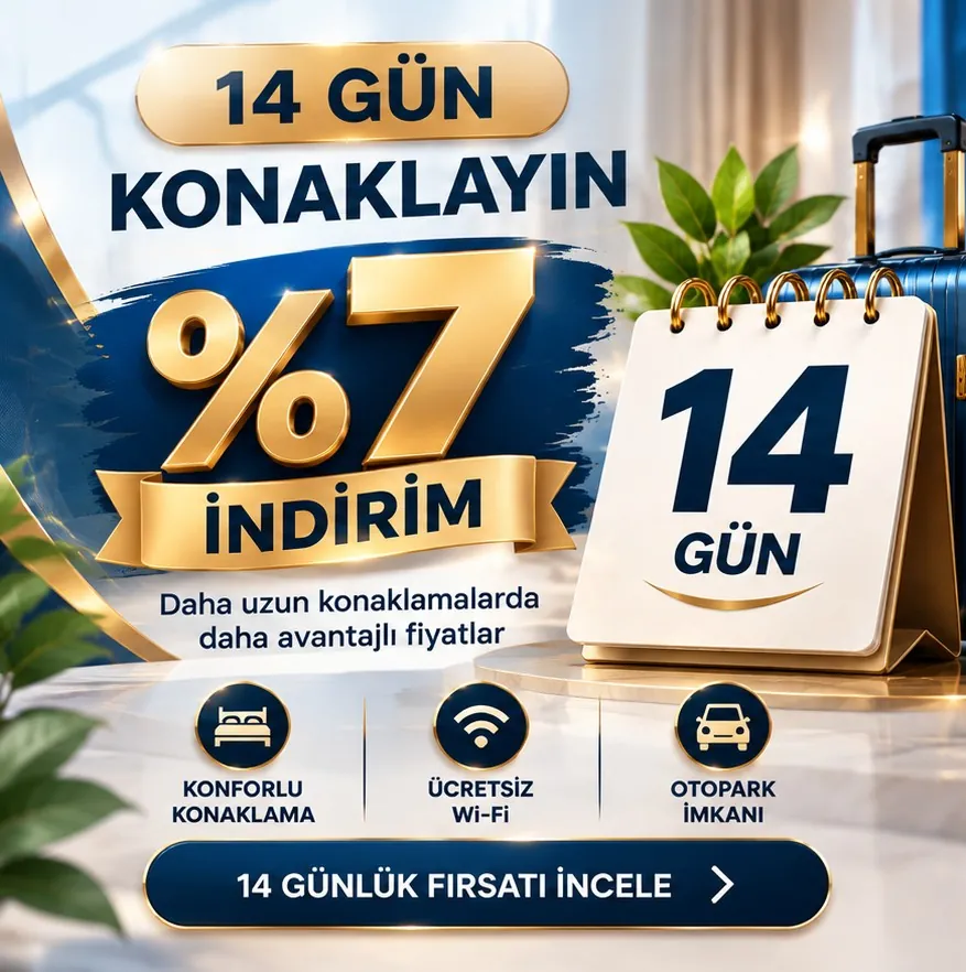14 Günlük %7 İndirim